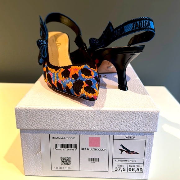 BRAND NEW, NEVER WORN, Christian Dior J’Adore Slingback heels, size 7 1/2! - Picture 1 of 7